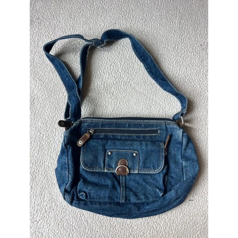 Vintage Y2K Denim Shoulder Bag Slouchy